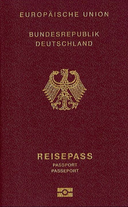 Reisepass Passport Germany